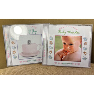 (2) "Baby Love" Young Children's Song CDs-- Cup of Joy and Baby Wonder